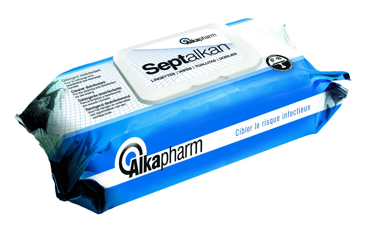 Septalkan Lingettes ALKAPHARM - Sachet de 100 Septalkan Lingettes ALKAPHARM - Sachet de 100