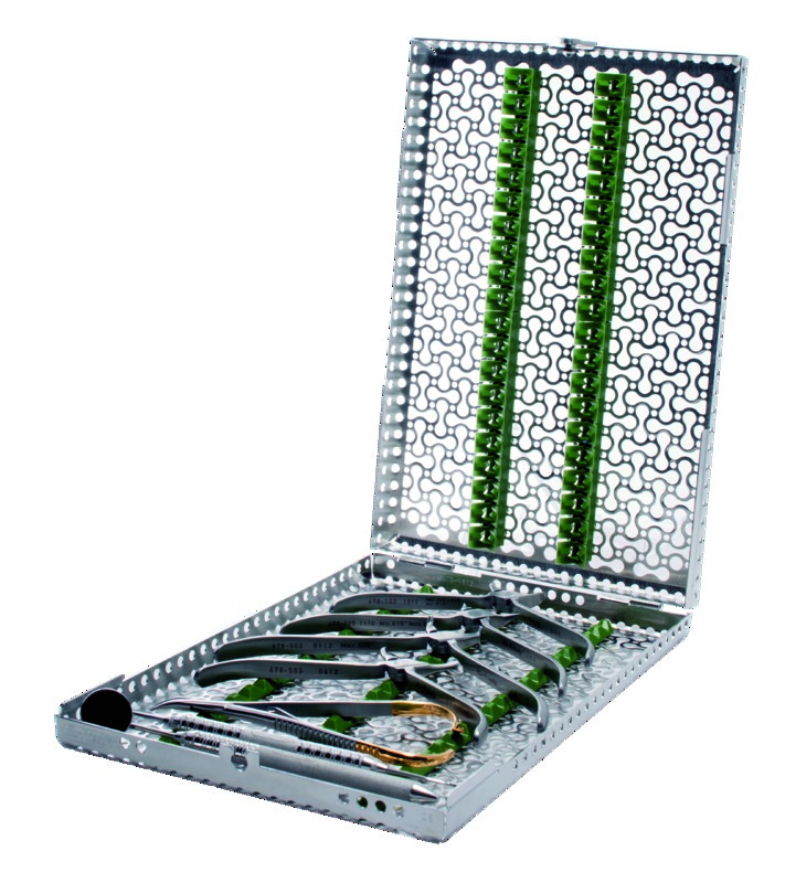 Cassette Ortho HU-FRIEDY - 1 DIN - Vert Cassette Ortho HU-FRIEDY - 1 DIN - Vert