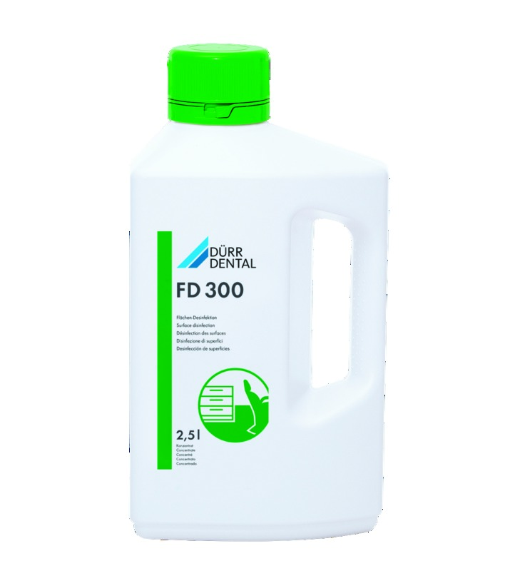 Désinfectant surfaces FD300 2.5L DURR DENTAL Désinfectant surfaces FD300 2.5L DURR DENTAL