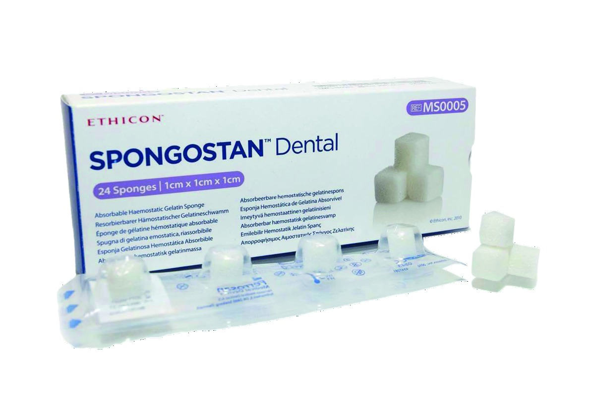 Spongostan Eponges Hémostatique - Boite de 24 - ETHICON Spongostan Eponges Hémostatique - Boite de 24 - ETHICON