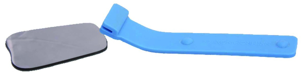Manche Miroir Silicone NICHROMINOX - Bleu Manche Miroir Silicone NICHROMINOX - Bleu