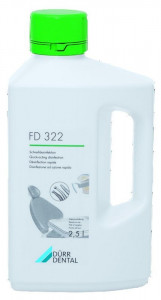 Solution de désinfection rapide FD322 DÜRR DENTAL - Le bidon de  2.5L  