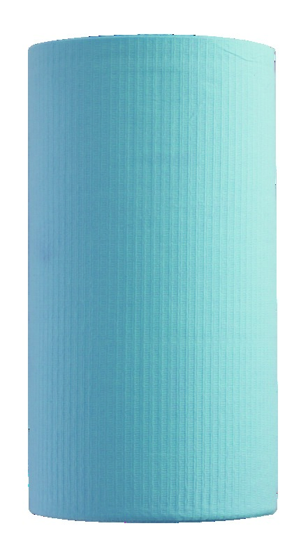 Bavoir enfant EURONDA - Bleu - Rouleau de 100 Bavoir enfant EURONDA - Bleu - Rouleau de 100