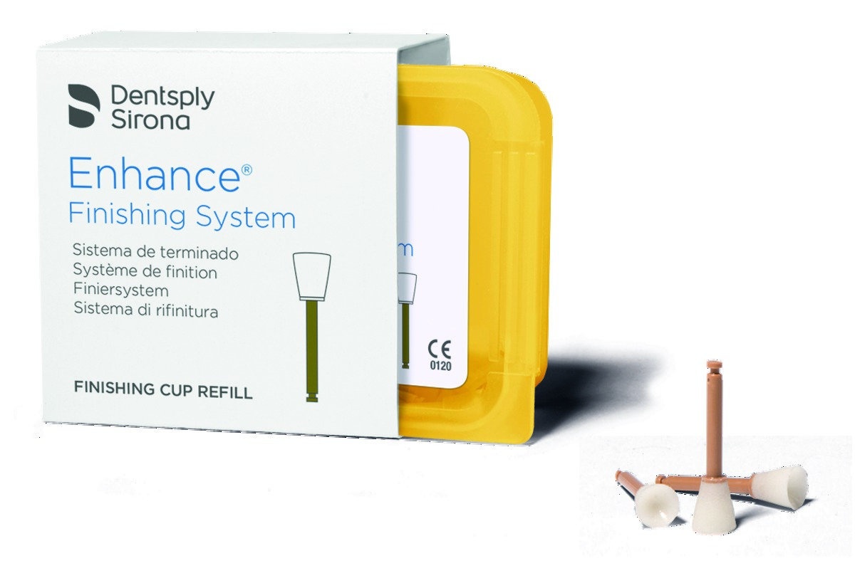Enhance DENTSPLY SIRONA - Cupules à finir - Boîte de 40 Enhance DENTSPLY SIRONA - Cupules à finir - Boîte de 40