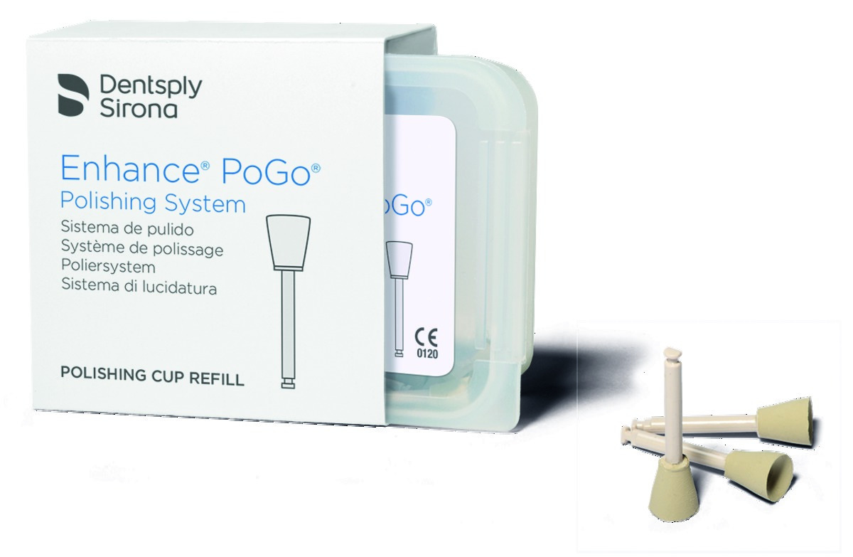 Enhance Pogo DENTSPLY SIRONA - Cupules - Boîte de 40 Enhance Pogo DENTSPLY SIRONA - Cupules - Boîte de 40