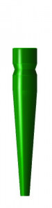 Tenons coniques calcinables CLIP UP FSB L 12 MM VERT - boite de 40