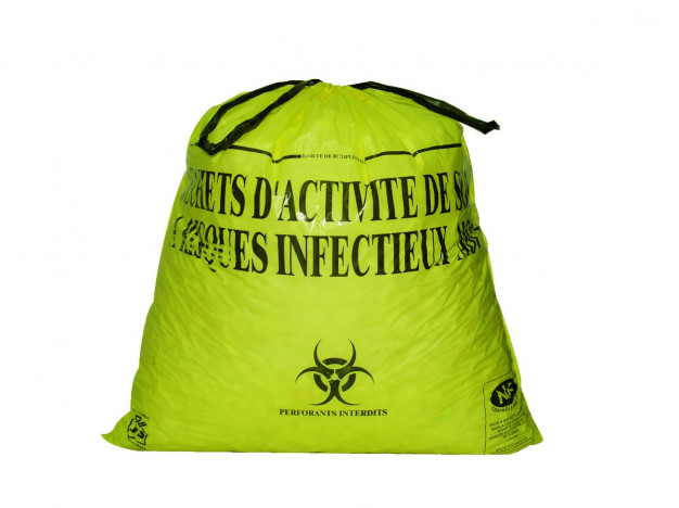 Sacs à déchets infectieux  (D.A.S.R.I) 30L - Lot de 500 Sacs à déchets infectieux  (D.A.S.R.I) 30L - Lot de 500