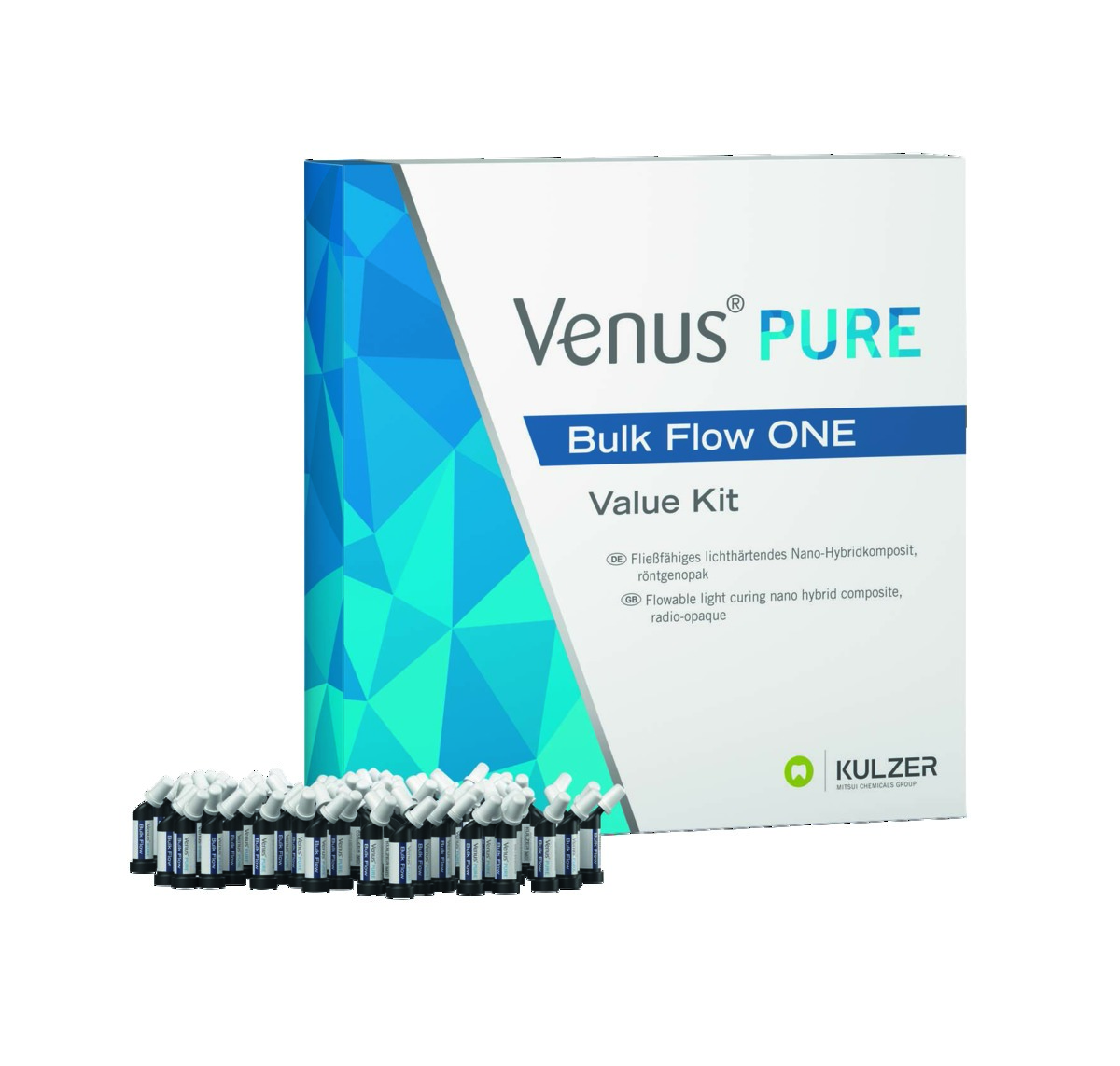 Venus Bulk Flow ONE Value Kit PLT (80x0.20g) Kulzer Venus Bulk Flow ONE Value Kit PLT (80x0.20g) Kulzer