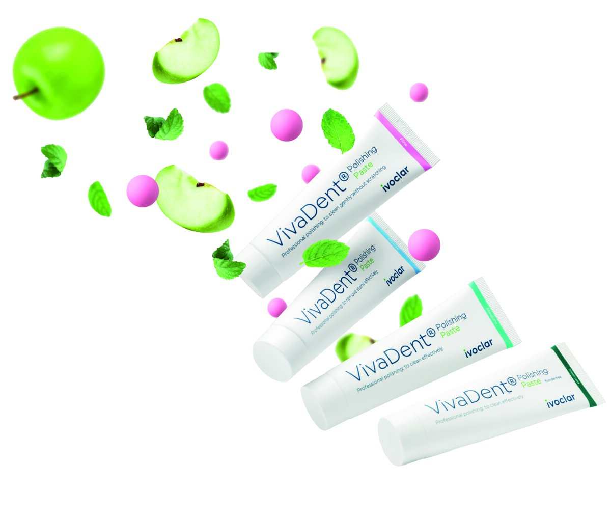 Tube de pâte à polir 80g - grain fin - menthe - Ivoclar