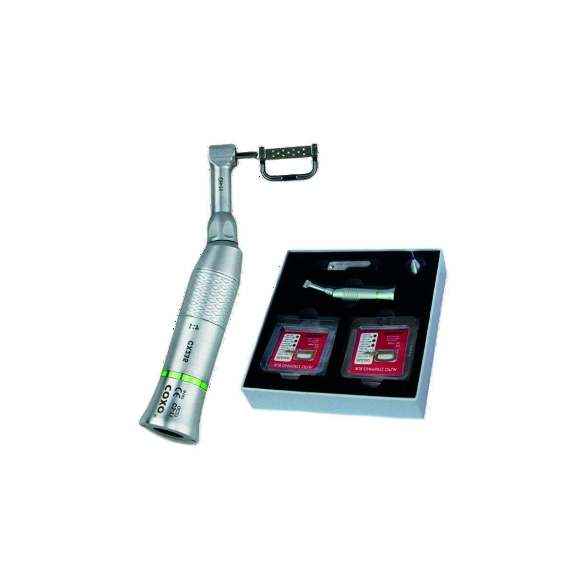 Kit Contre-Angle bague verte stripping - COXO