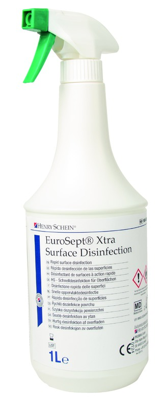 Eurosept Xtra Desinfectant Surface Spray 1L - HENRY SCHEIN     Eurosept Xtra Desinfectant Surface Spray 1L - HENRY SCHEIN