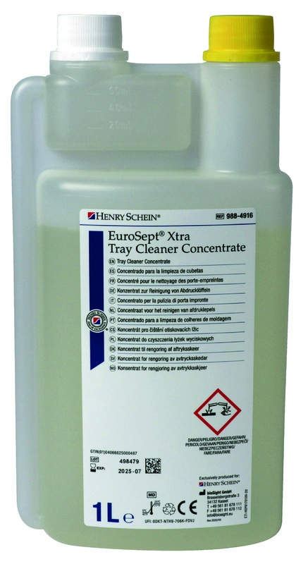 Eurosept Xtra nettoyant porte-empreinte concentré 1L - HENRY SCHEIN