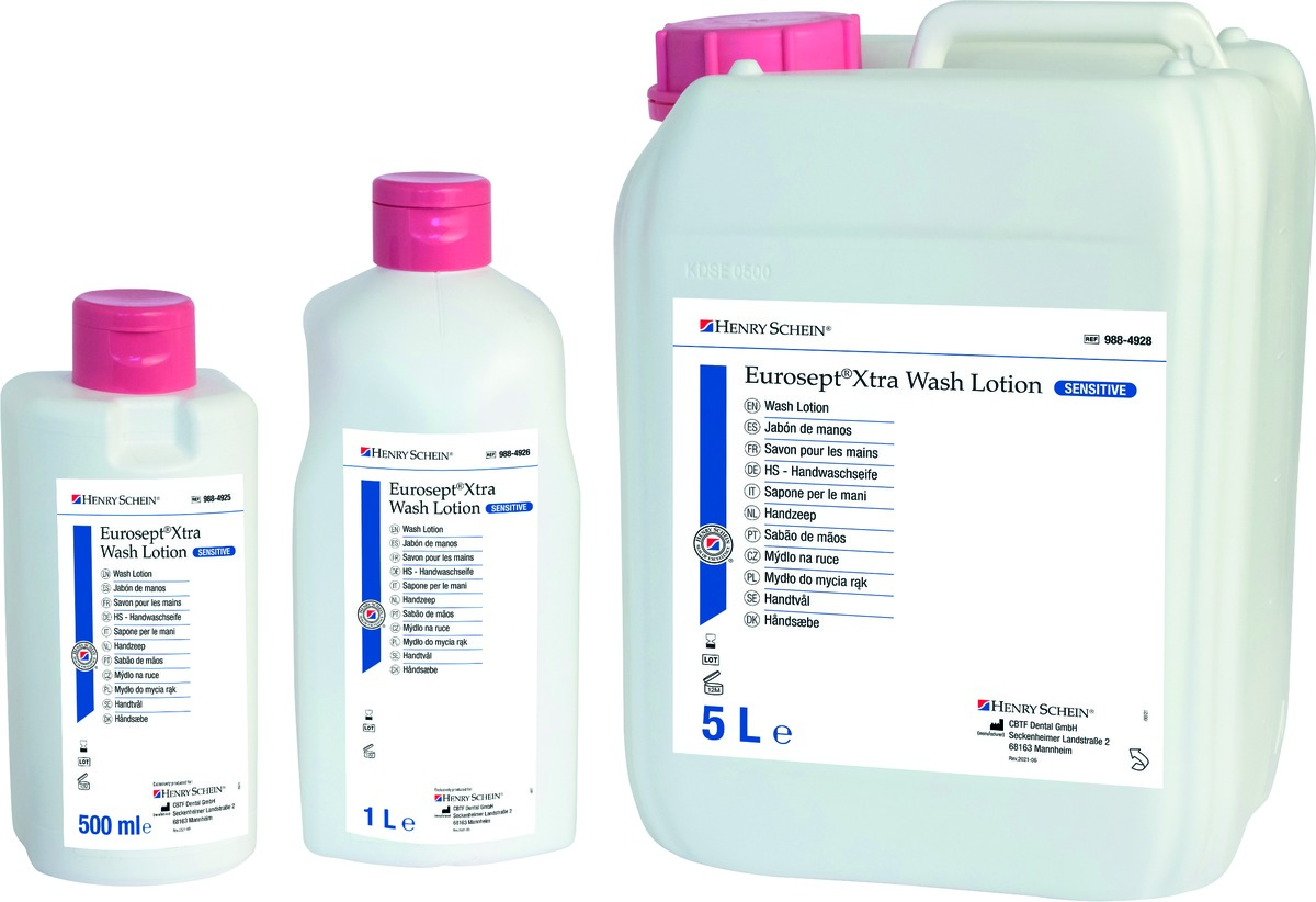 Eurosept Xtra Savon mains sensibles 5L - HENRY SCHEIN Eurosept Xtra Savon mains sensibles 5L - HENRY SCHEIN