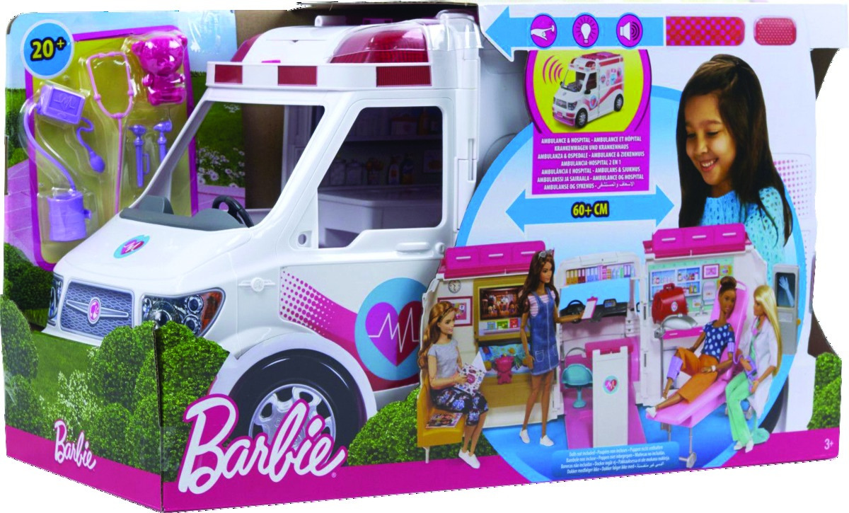 Barbie et Ken docteurs - véhicule médical - Mattel Barbie et Ken docteurs - véhicule médical - Mattel