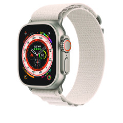 Apple Watch Ultra - GPS+Cellular - 49mm Lumière Stellaire - L - APPLE