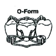 Matrices de WALSER - Forme O - Assortiment - Boîte de 5